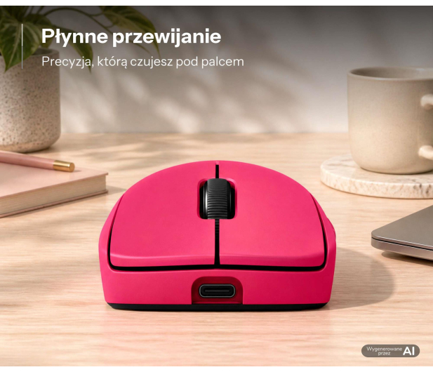 Logitech G PRO 2 Lightspeed magenta - 1601975 - zdjęcie 4